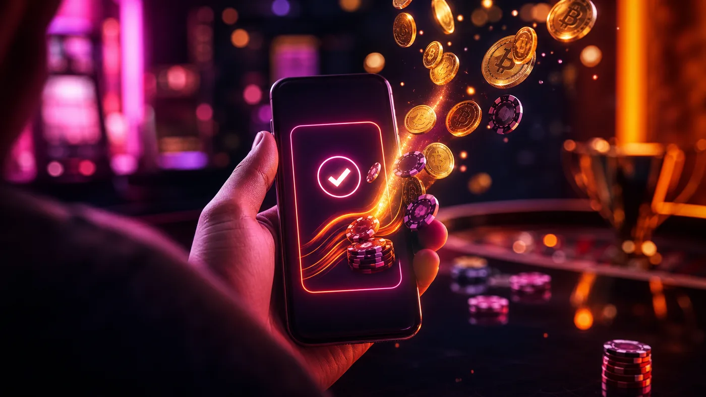 Registrering och insättning med Swish i mobilen